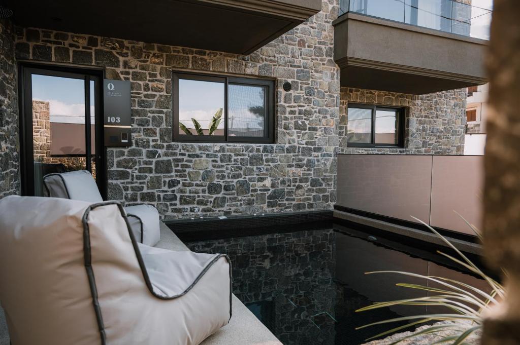 Posezení v ubytování Opal Executive Suites
