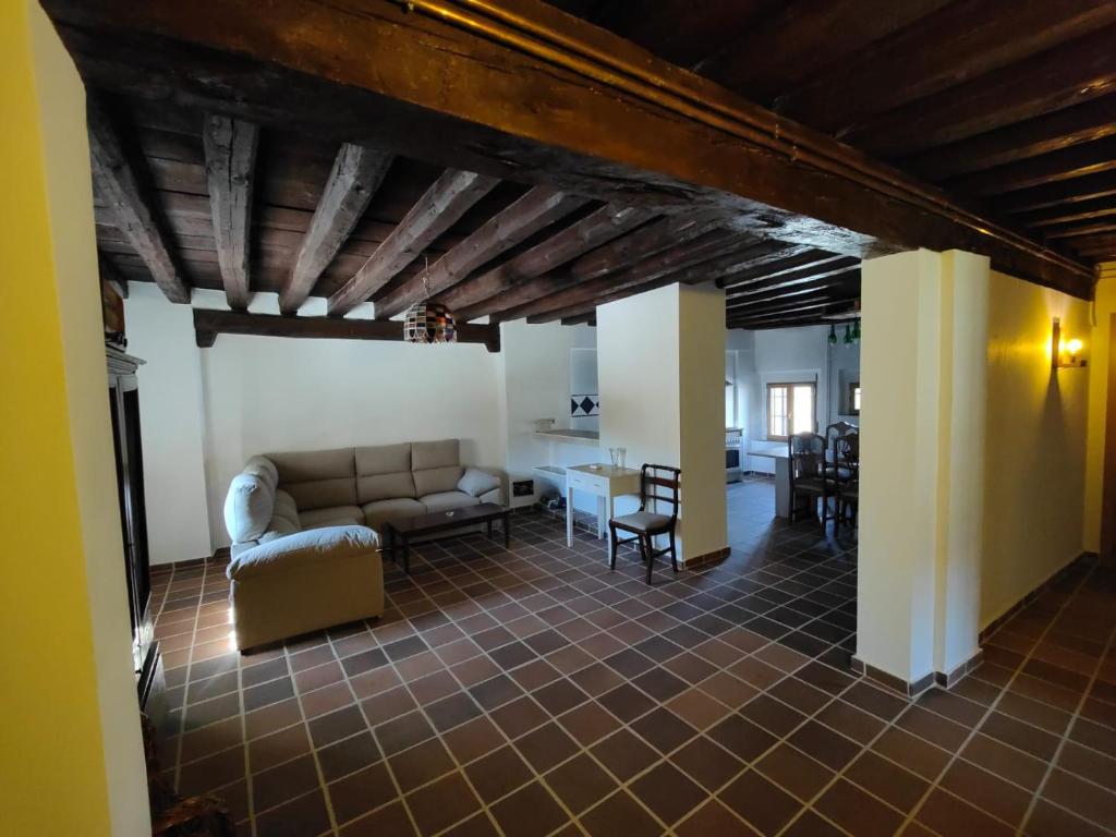 A seating area at La canongia
