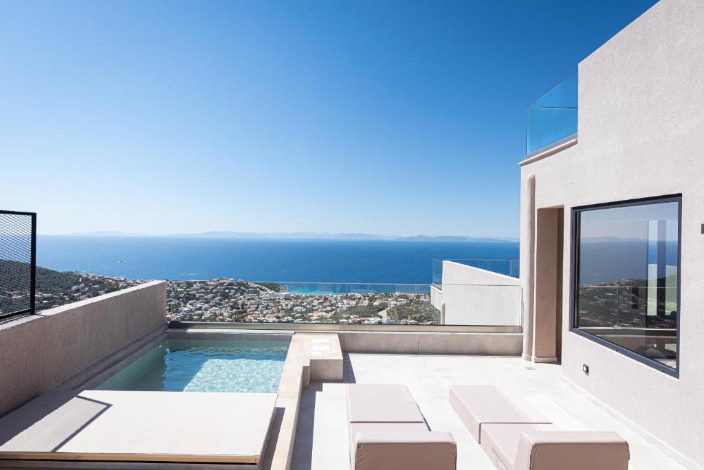 Saronida Hills - Suíte Deluxe Com Vista Mar