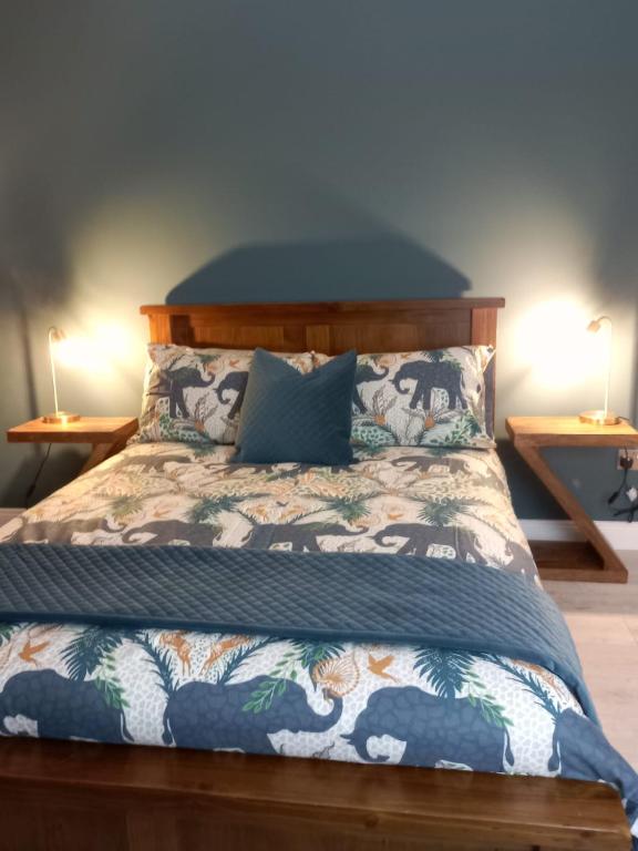 Postel nebo postele na pokoji v ubytování Applelea House