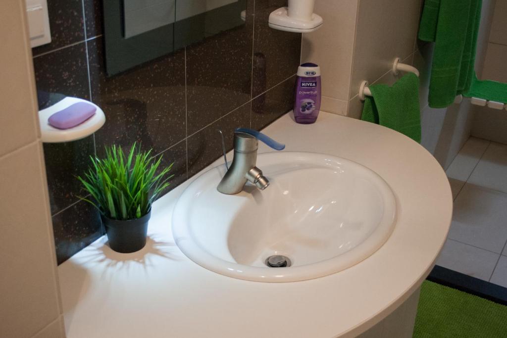 Kúpeľňa v ubytovaní Carla Studio Apartment