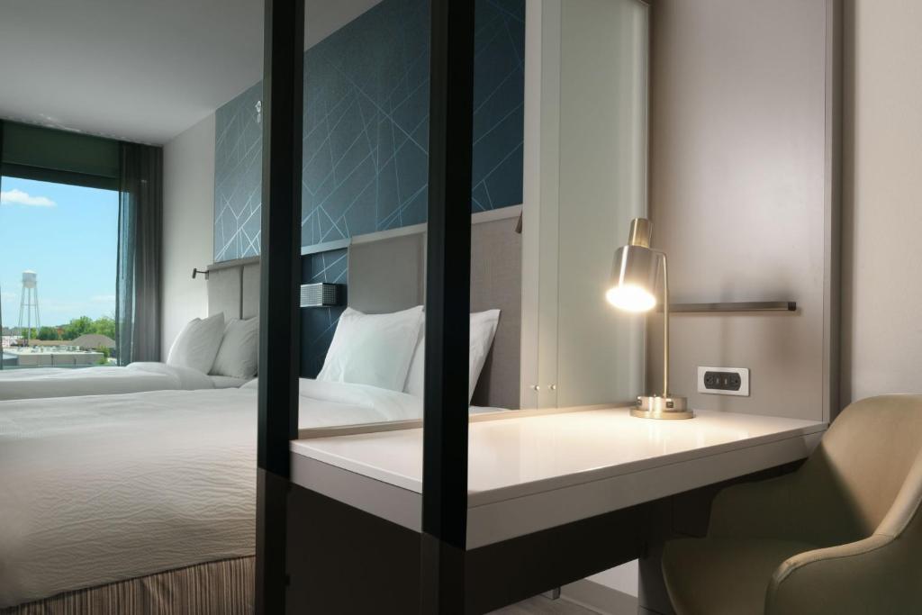 Postel nebo postele na pokoji v ubytování SpringHill Suites by Marriott Lindale Tyler