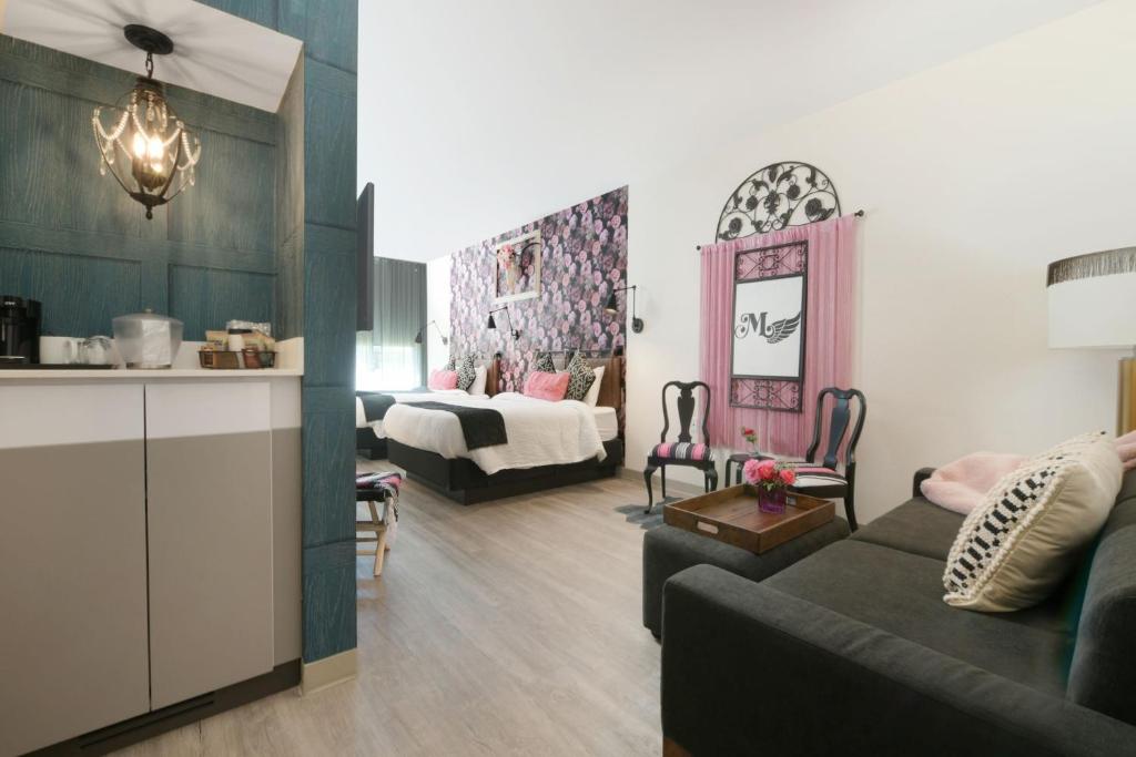 Posezení v ubytování SpringHill Suites by Marriott Lindale Tyler