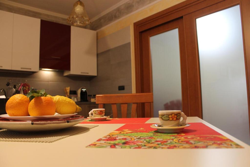 Kuchyň nebo kuchyňský kout v ubytování Integra apartments