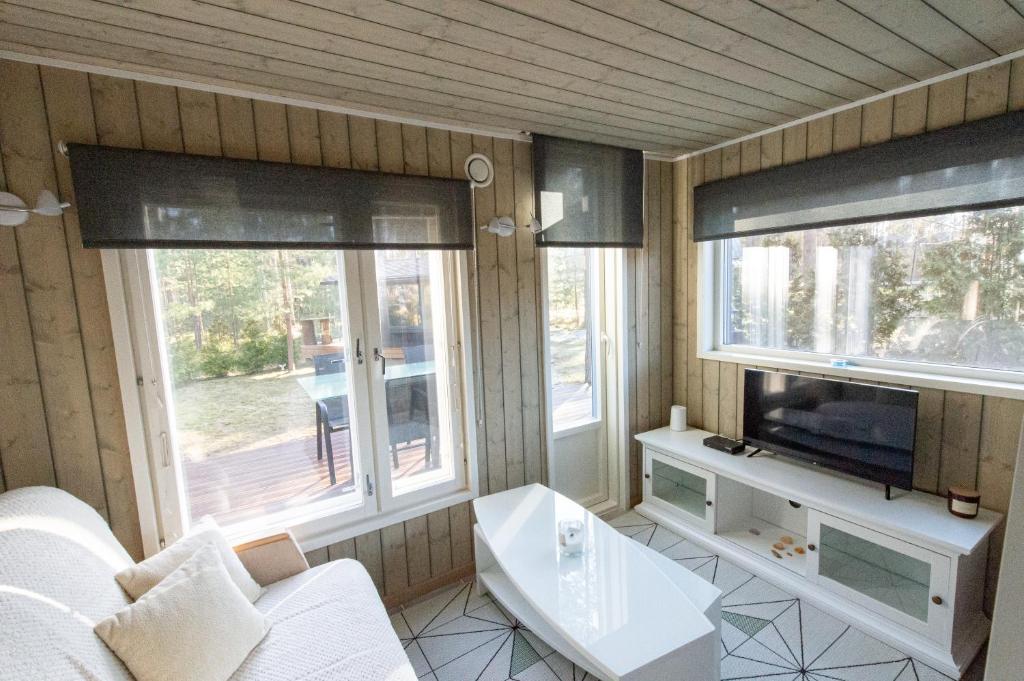 Posezení v ubytování Reiu Holiday Home