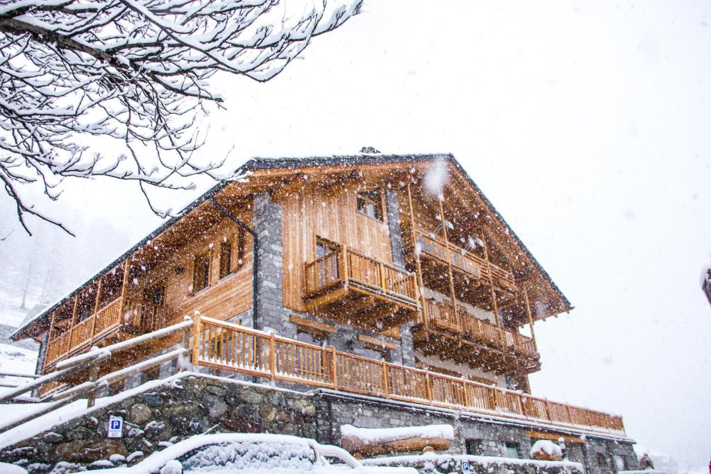Ellex Eco Hotel v zimě