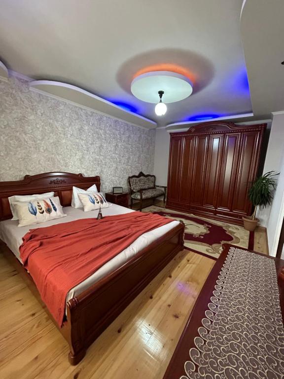 Postel nebo postele na pokoji v ubytování Guesthouse TEA