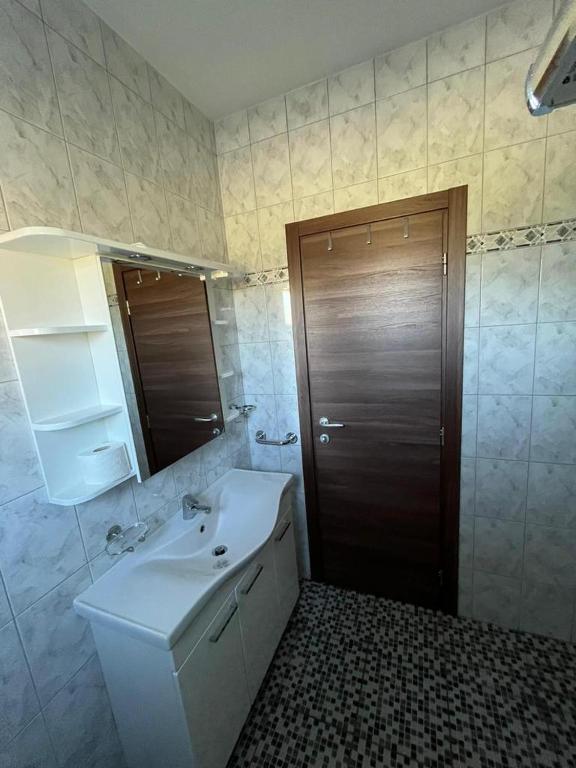 Koupelna v ubytování Apartments Filip