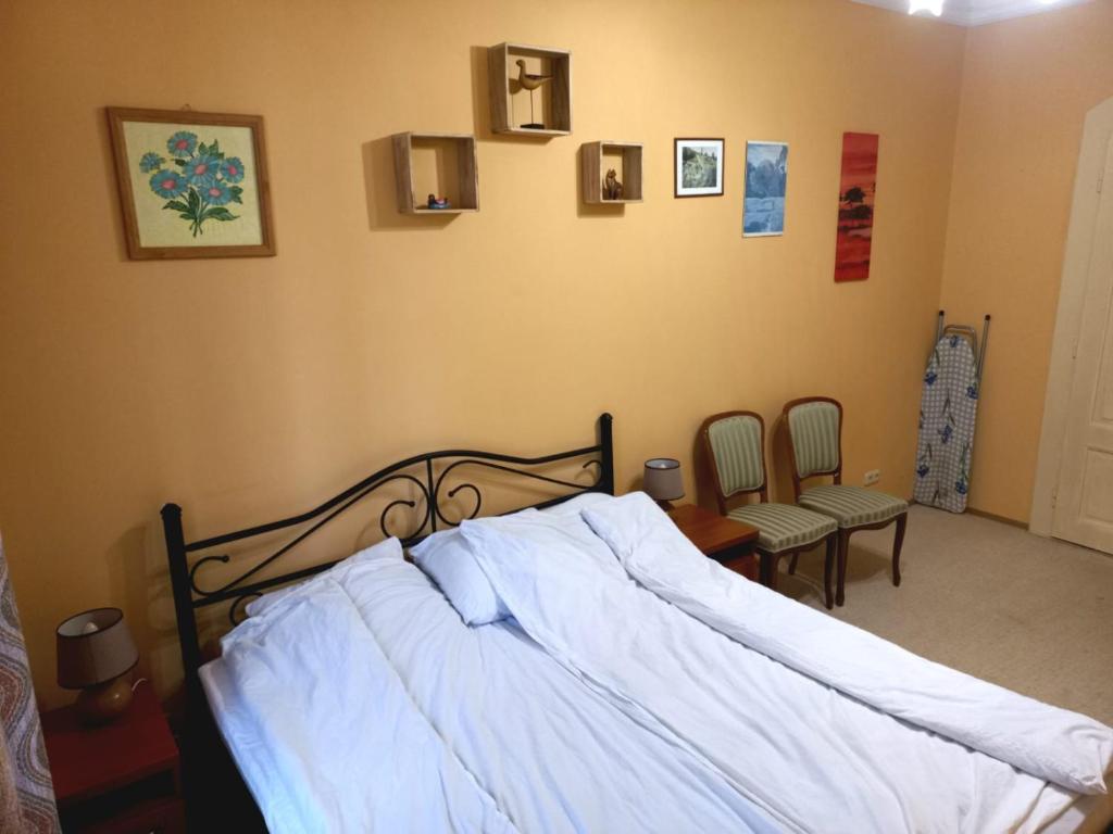 Postel nebo postele na pokoji v ubytování Dream appartment for a nice holiday with a bedroom and living room!