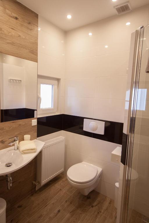 Koupelna v ubytování Apartamenty Przy Świerku