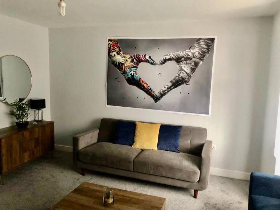 Χώρος καθιστικού στο Seaside Retreat In Saltburn!