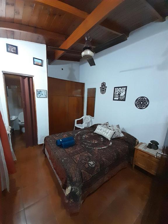 a bedroom with a large bed in a room at Mar del Plata in Mar del Plata