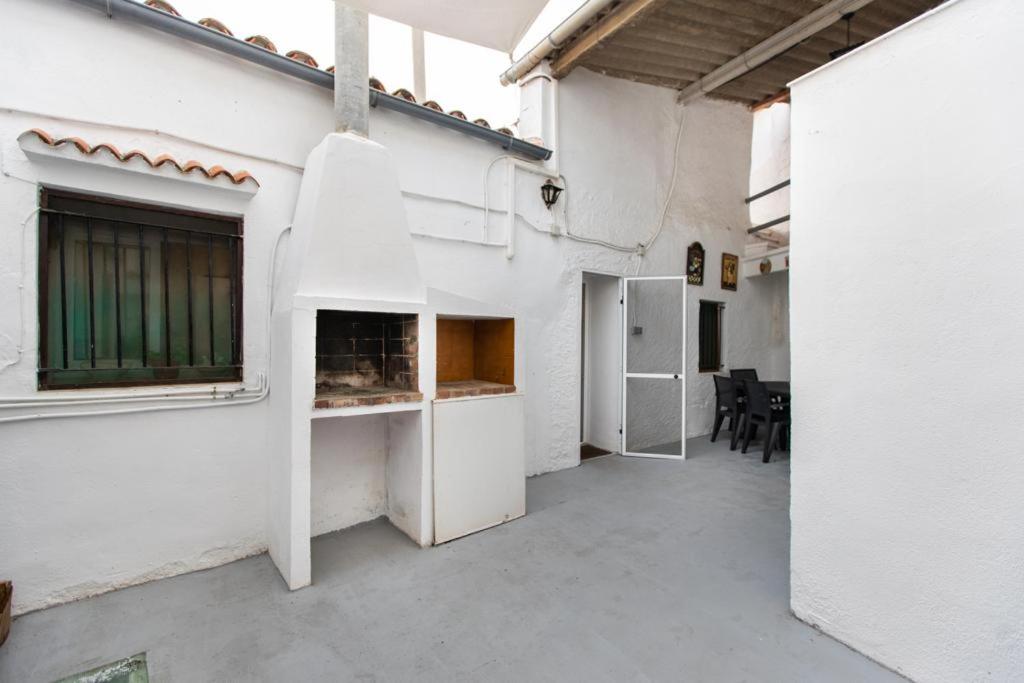 Kuchyň nebo kuchyňský kout v ubytování Casa turística Cunit