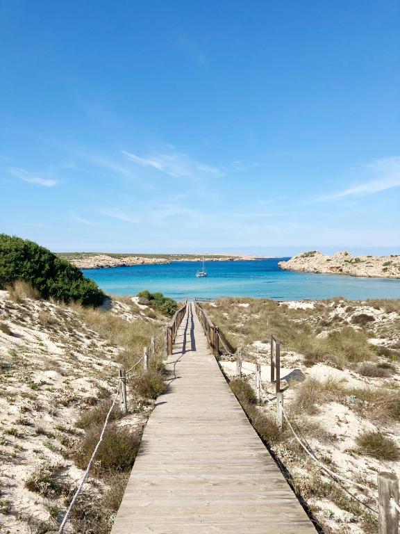Apartamento Atardecer en Menorca Son Parc Vista al campo de ...