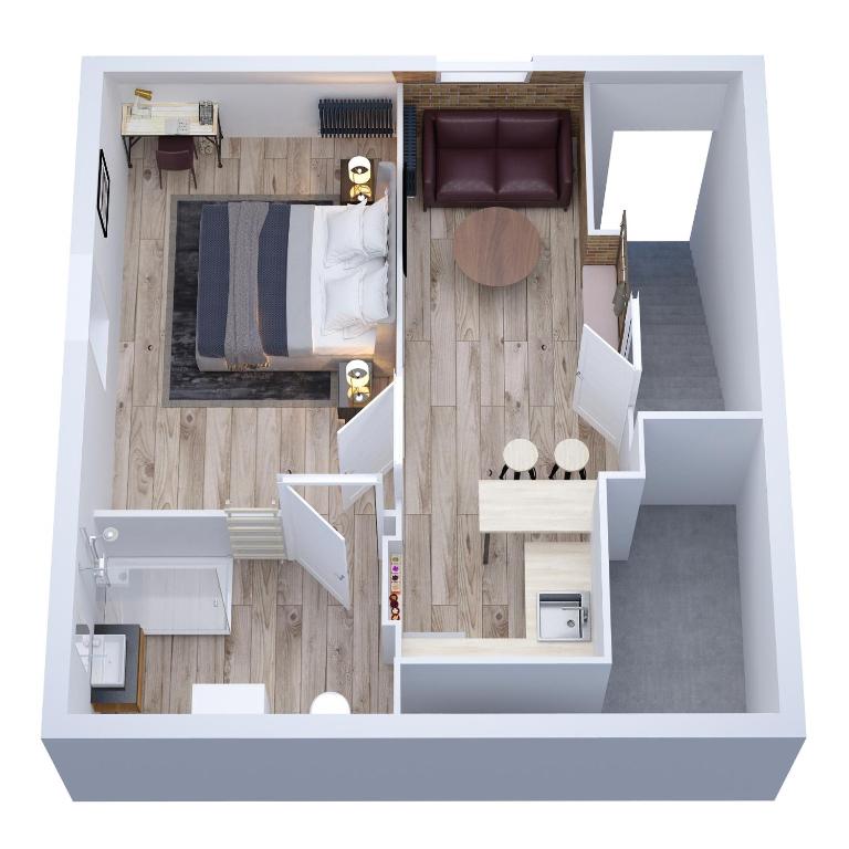 Plan piętra w obiekcie Le Circuit - Tout simplement: confort!