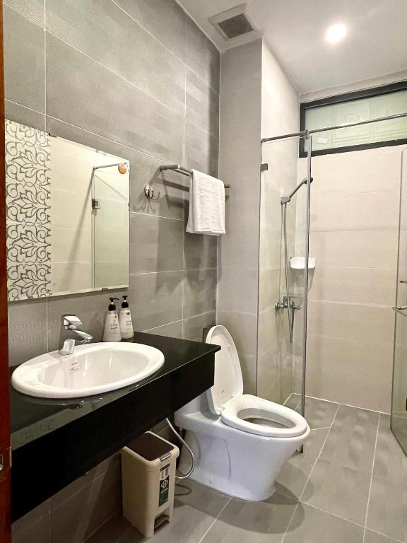 Koupelna v ubytování Tuan Long Da Lat Hostel