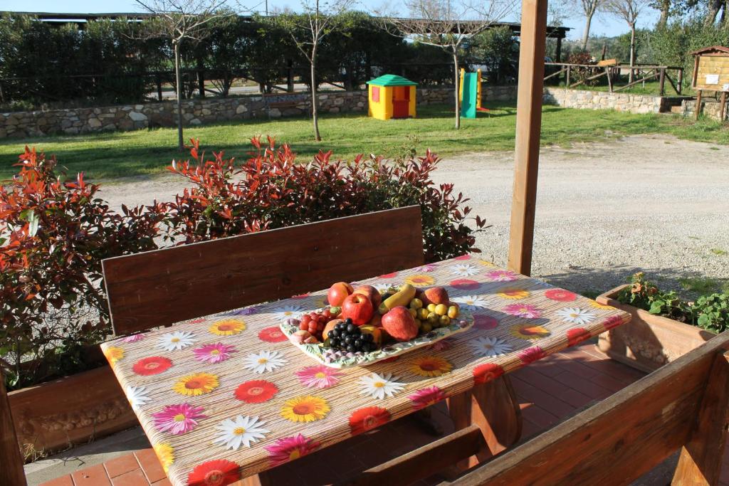 Ogród w obiekcie Agriturismo Barbadoro