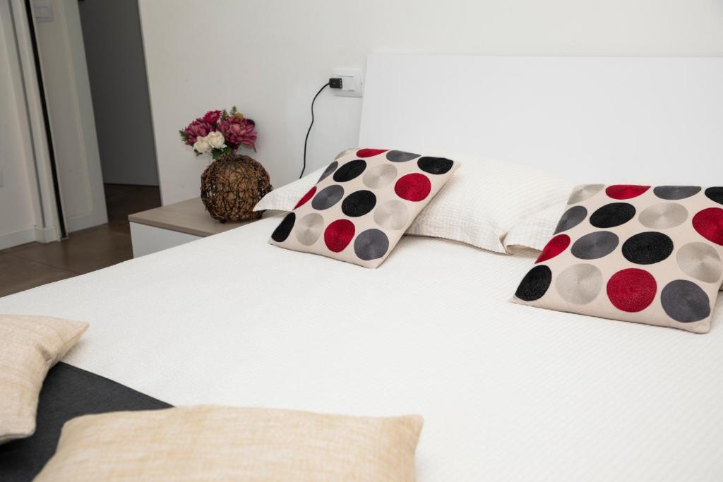 Postel nebo postele na pokoji v ubytování Maisonette Modena Park