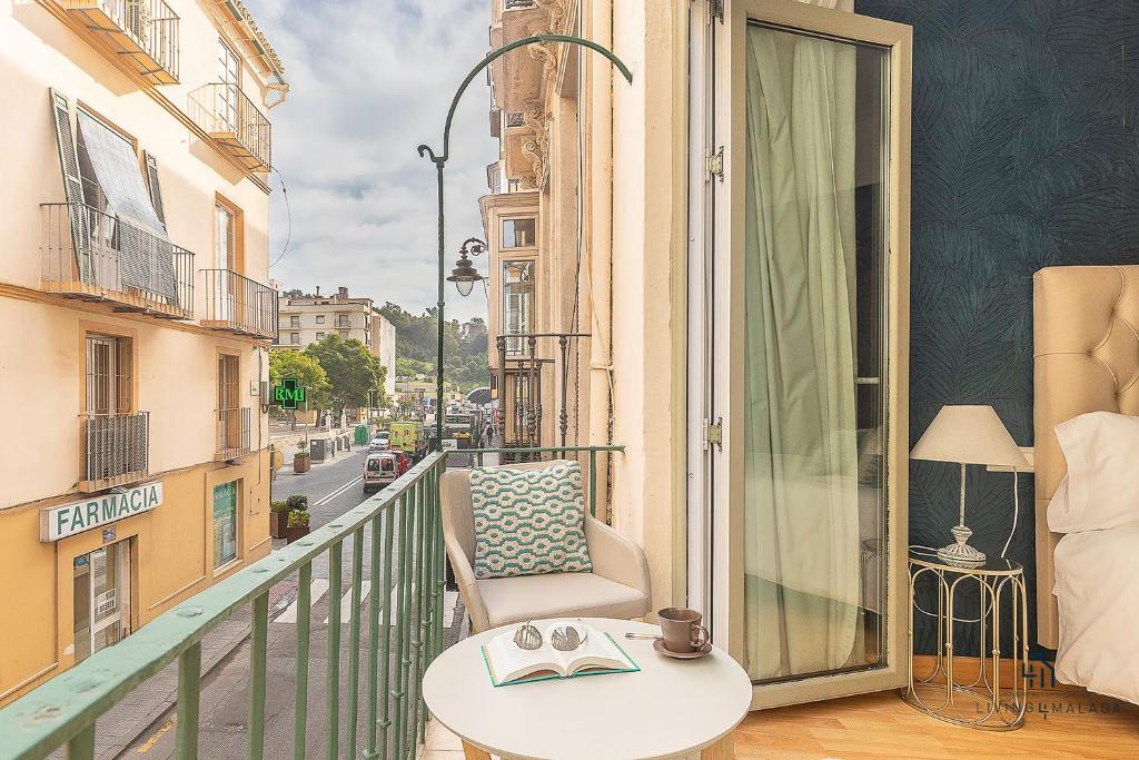 Balkón nebo terasa v ubytování Living4Malaga Álamos 40