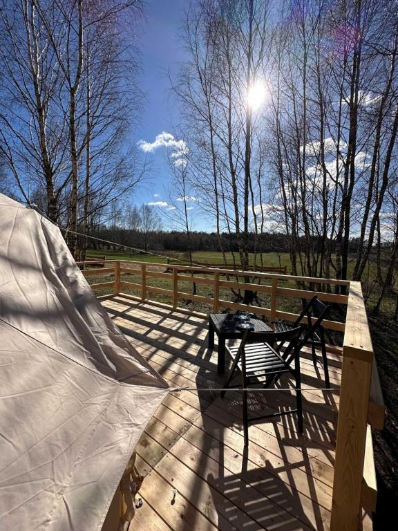 Fotografie z fotogalerie ubytování Brzozowisko Tuchomko - Glamping v destinaci Tuchomie