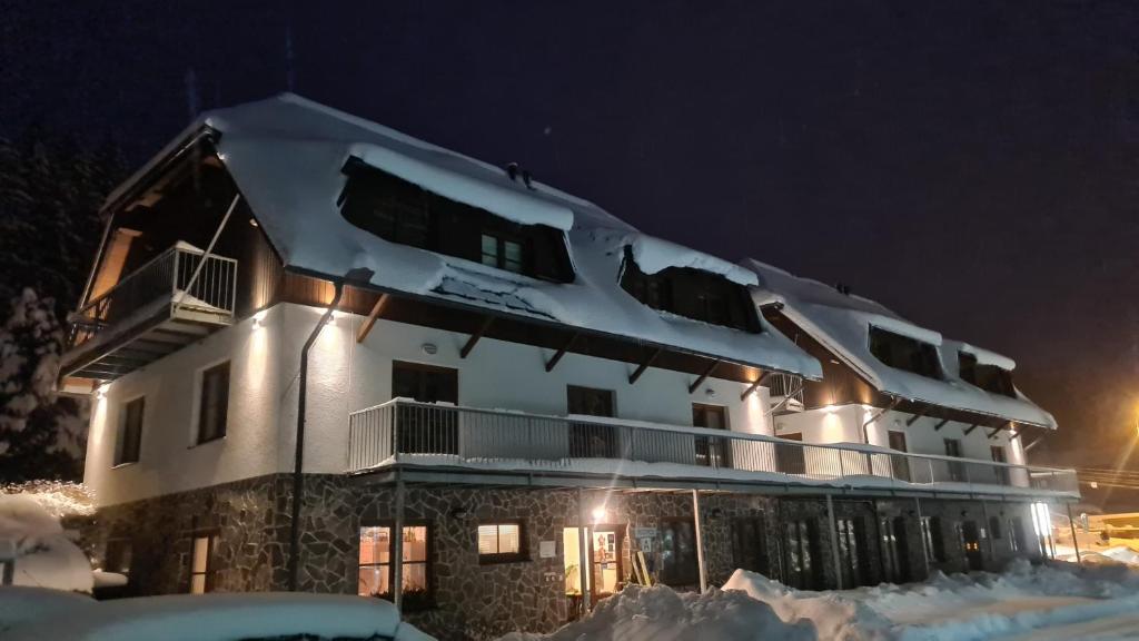 Budova, kde se apartmán nachází