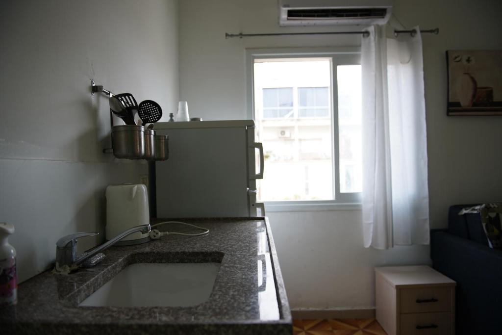 Kuchyň nebo kuchyňský kout v ubytování Apartments BU93