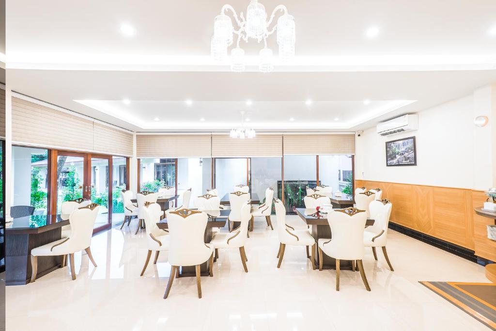 Posezení v ubytování AU Place Hotel
