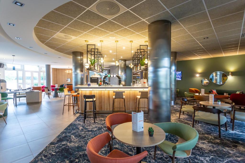Posezení v ubytování Novotel Bourges