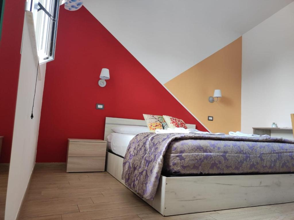 Postel nebo postele na pokoji v ubytování B&B Lara Santola