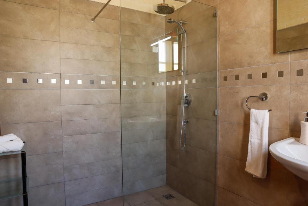 Koupelna v ubytování Rosehill B&B
