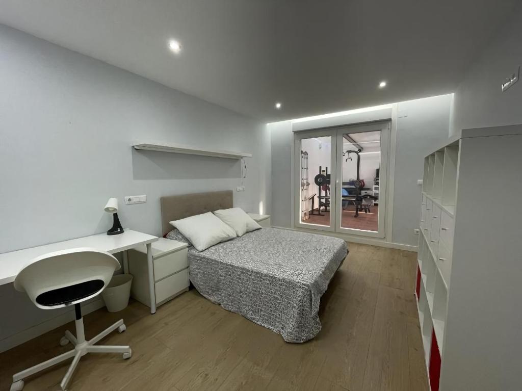 Posteľ alebo postele v izbe v ubytovaní Amplio y moderno piso de 4 habitaciones y terraza