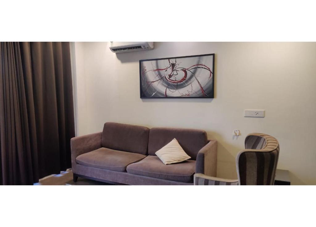 Гостиная зона в Aarju Luxurious Stay Calangute