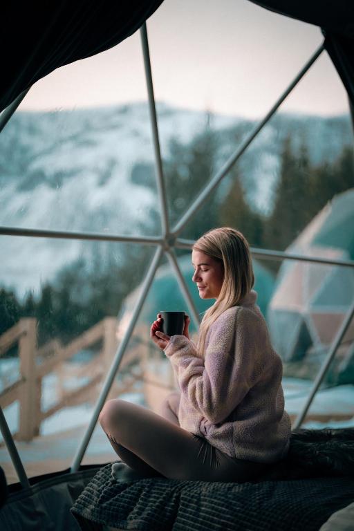 Hosté ubytování Golden Circle Domes - Glamping Experience