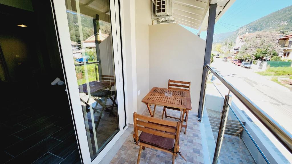 Nespecifikovaný výhled na hory nebo výhled na hory při pohledu z apartmánu