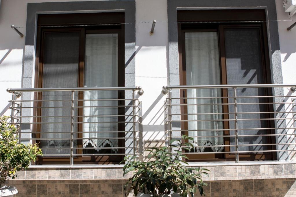 Balkón nebo terasa v ubytování La Pensione Skiathos