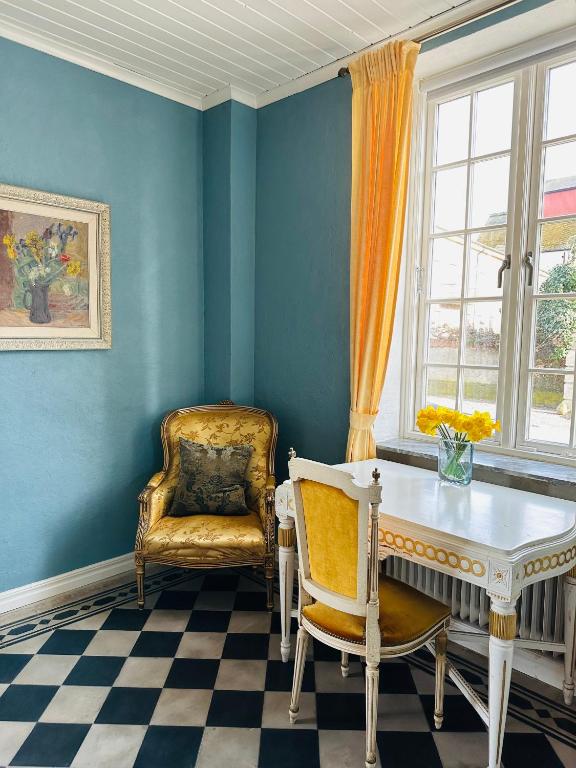 Posezení v ubytování Köpmansgården Bed & Breakfast