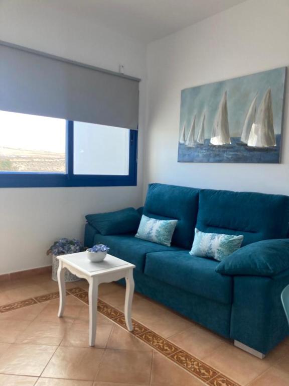 A seating area at Lugar del Sol