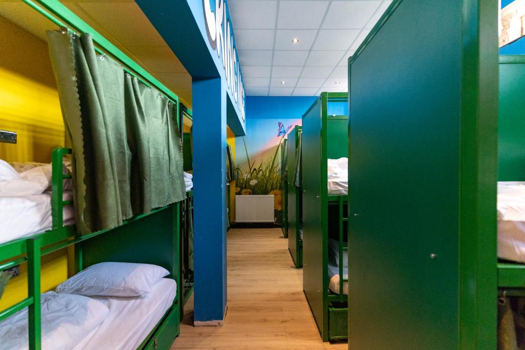 Postel nebo postele na pokoji v ubytování Hostelle - women only hostel London