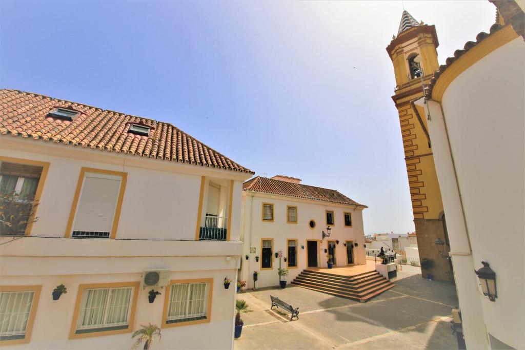 Bygningen som lejligheden ligger i