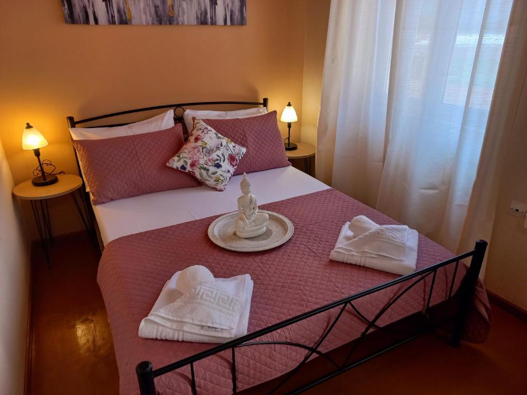 Postel nebo postele na pokoji v ubytování ML Saroko Apartment 2
