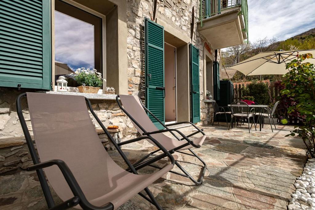 Balkón nebo terasa v ubytování Romantic Home - Lake Como