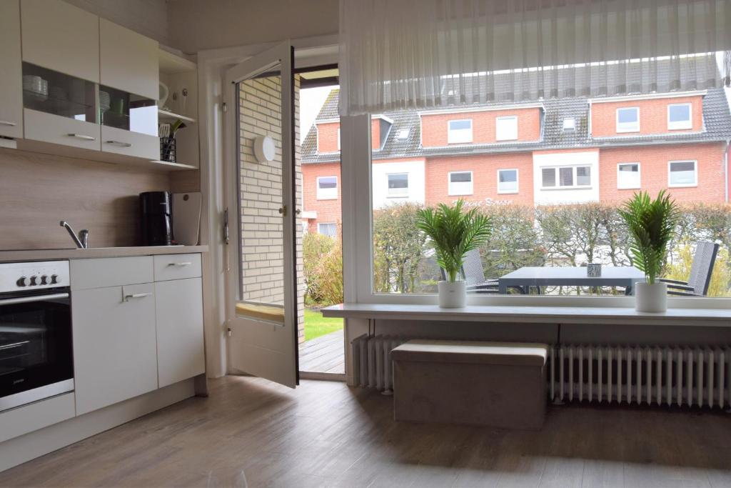 Kuchyň nebo kuchyňský kout v ubytování Haus Triton