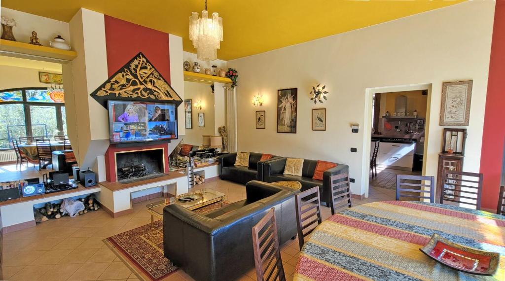 Posedenie v ubytovaní Villa Morelli Gualtierotti