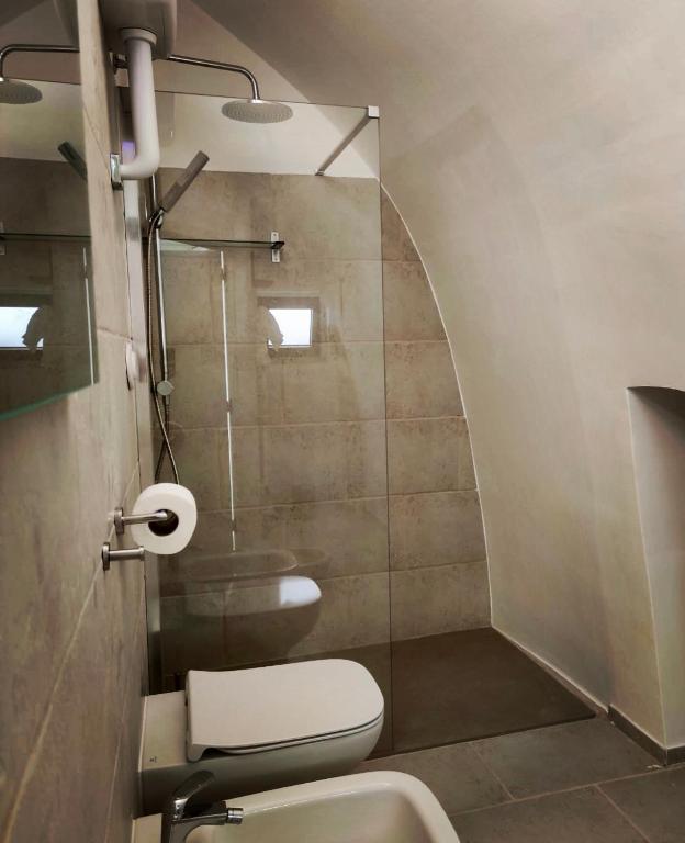 Koupelna v ubytování B&B Antiche Mura