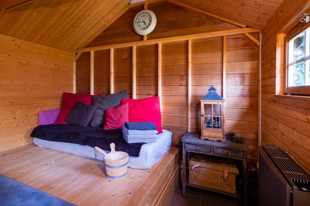Posezení v ubytování Boeckhaege vakantiewoning