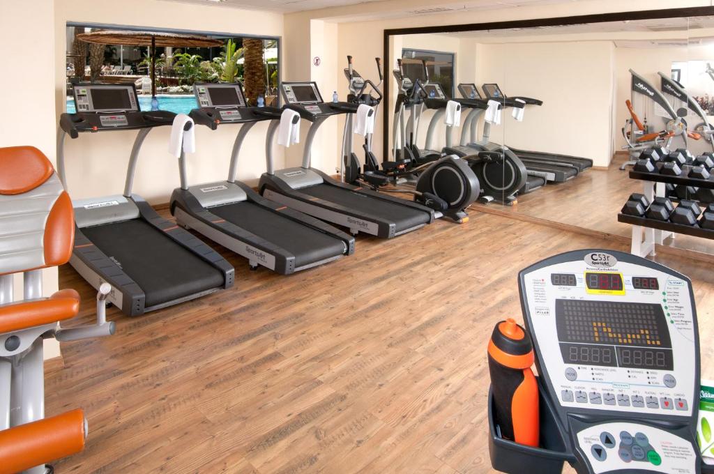 Das Fitnesscenter und&#47;oder die Fitnesseinrichtungen in der Unterkunft Leonardo Privilege Eilat Hotel - All inclusive