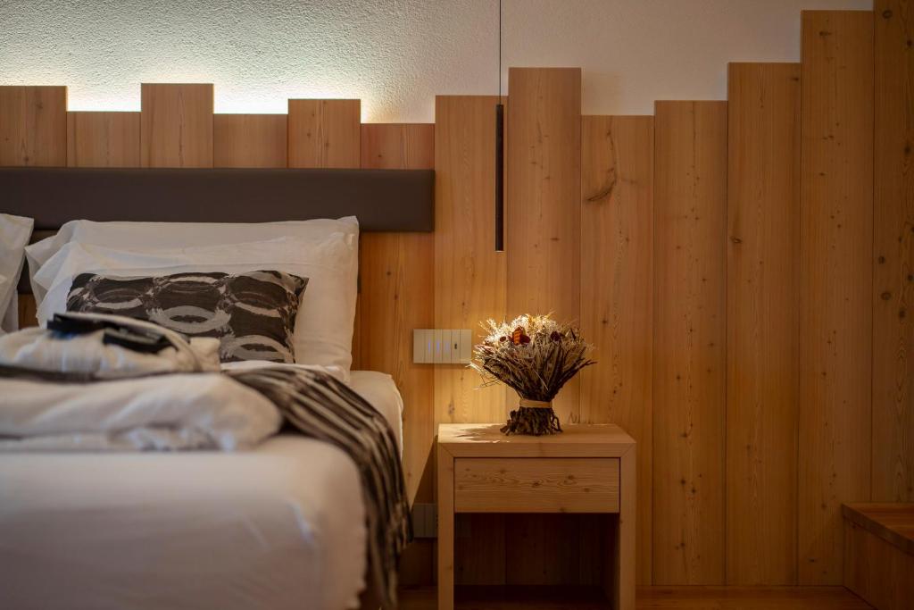 Posteľ alebo postele v izbe v ubytovaní Casera Moda Luxury Chalet