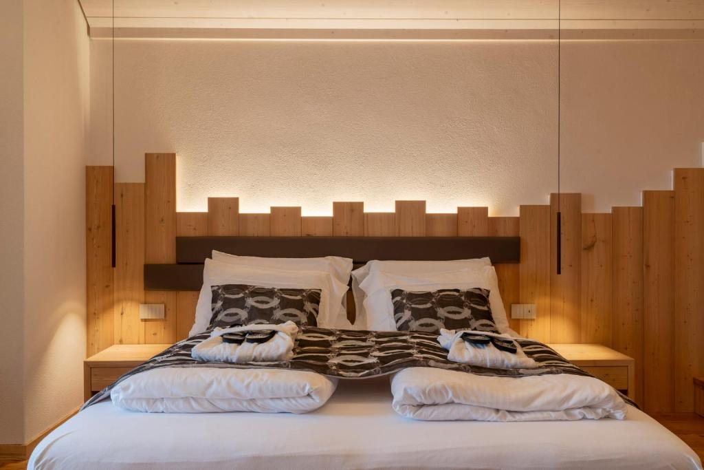 Posteľ alebo postele v izbe v ubytovaní Casera Moda Luxury Chalet