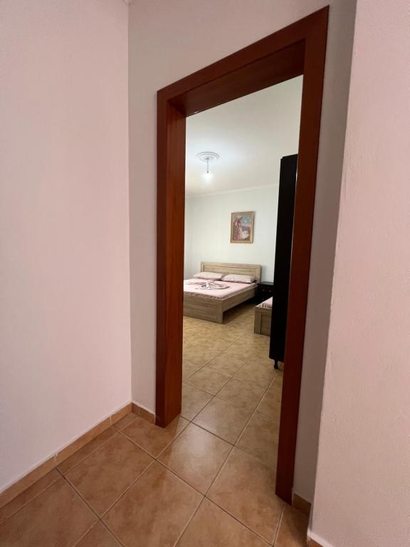 Postel nebo postele na pokoji v ubytování Apartment Kune,Shëngjin