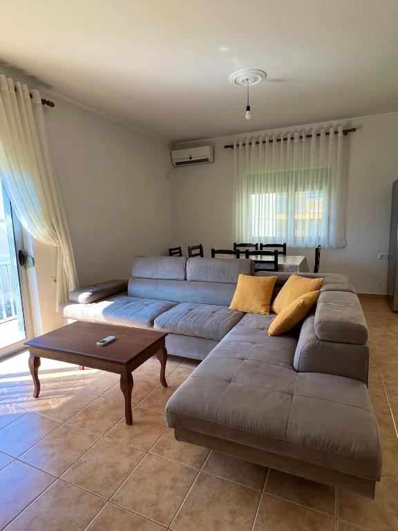Posezení v ubytování Apartment Kune,Shëngjin